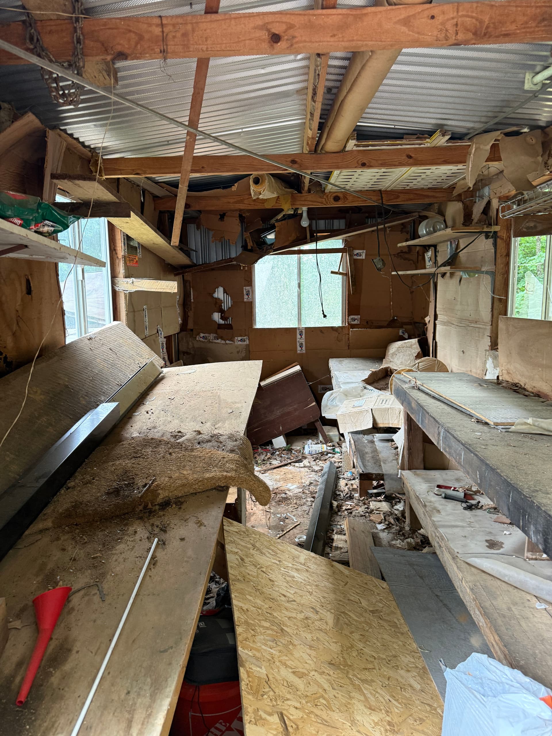 Gallery photos for Old Shed Demo and Site Cleanup in Hardin Valley: Image #1